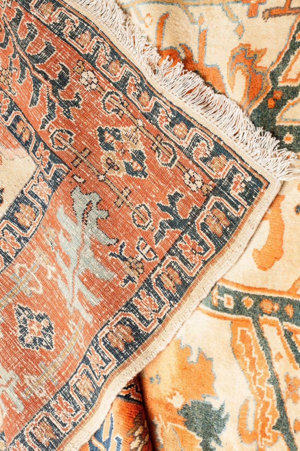 Unique Fine Persian Heriz with Wonderful Colours Carpet at Essie Carpets, Mayfair London