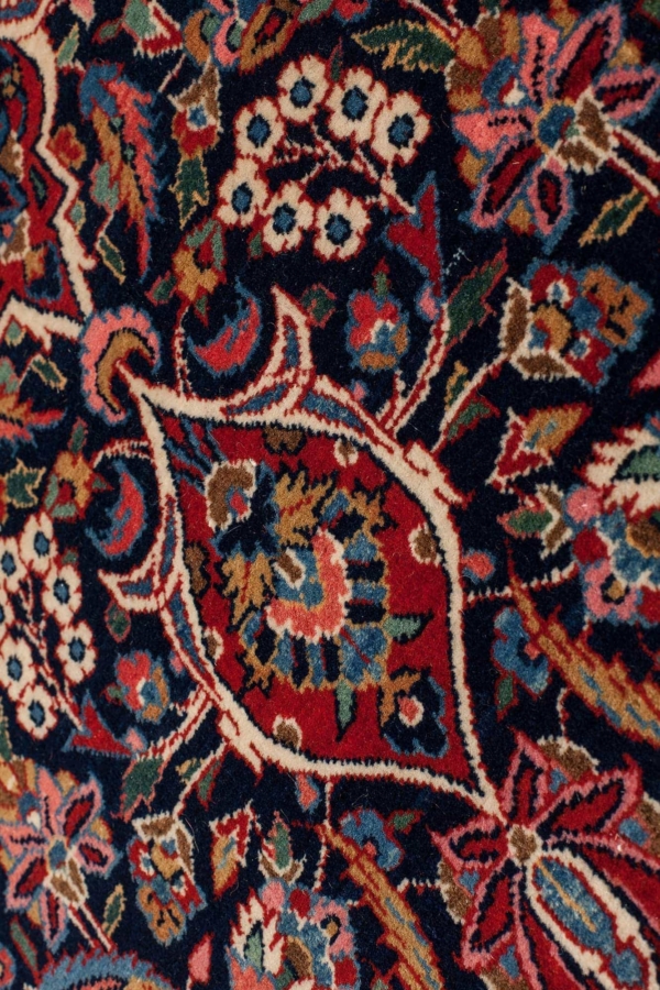 Old Persian Kashan  Rug at Essie Carpets, Mayfair London