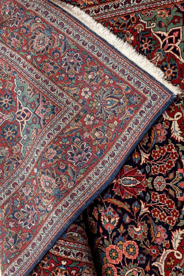 Old Persian Kashan  Rug at Essie Carpets, Mayfair London