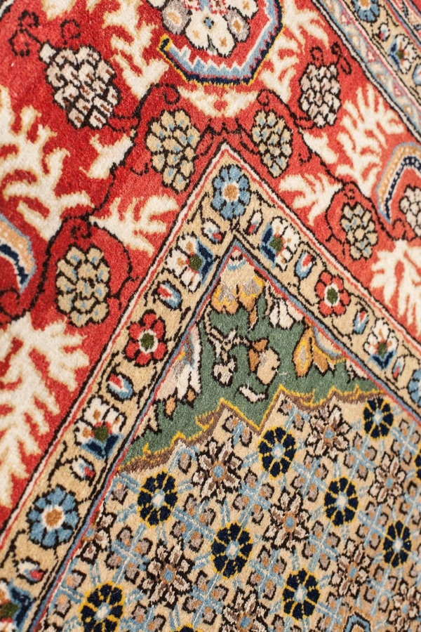 Fine Persin Qum Old Rug at Essie Carpets, Mayfair London