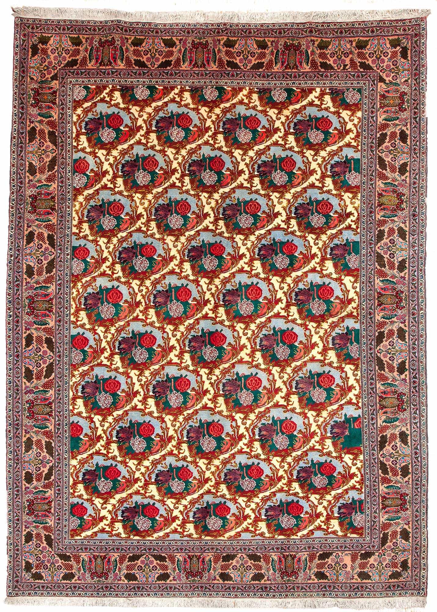 Pink Gol Carpet Farangi