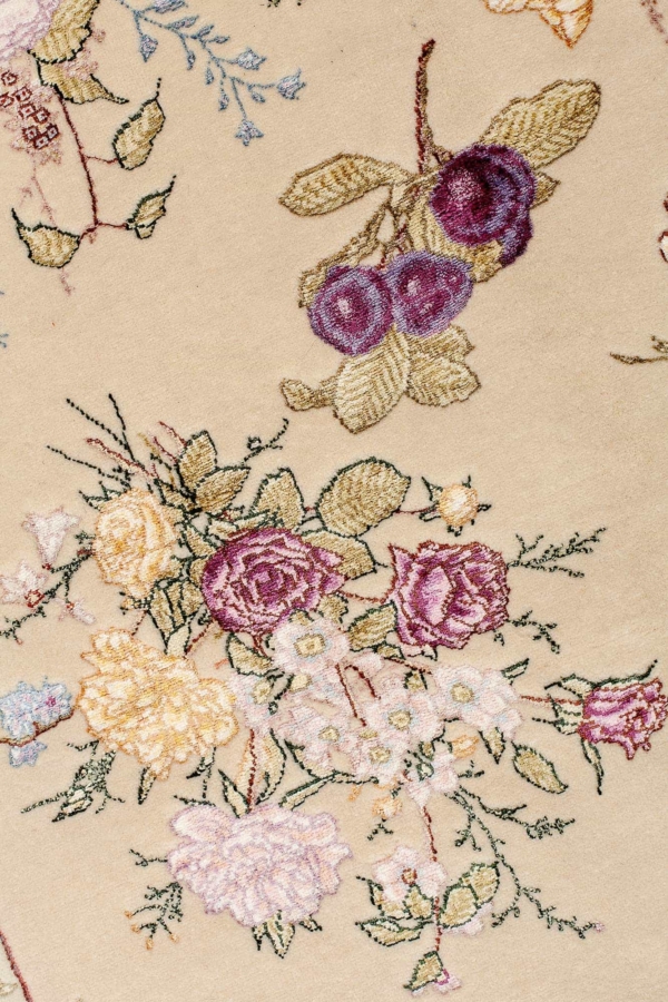 Floral Tabriz Rug Essie Carpets
