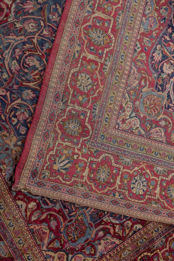 Antique Persian Kashan  Rug at Essie Carpets, Mayfair London