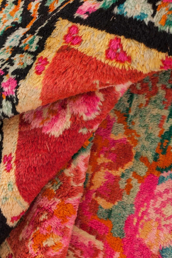 Fine Caucasian Karabakh Rug - Gol Farangi at Essie Carpets, Mayfair London