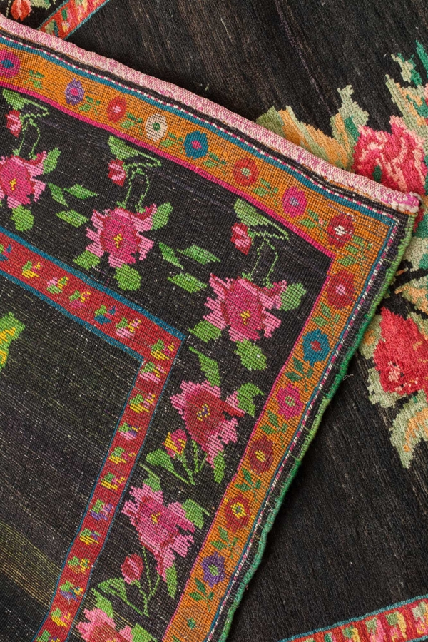 Caucasian Karabakh Gol Farangi Rug at Essie Carpets, Mayfair London