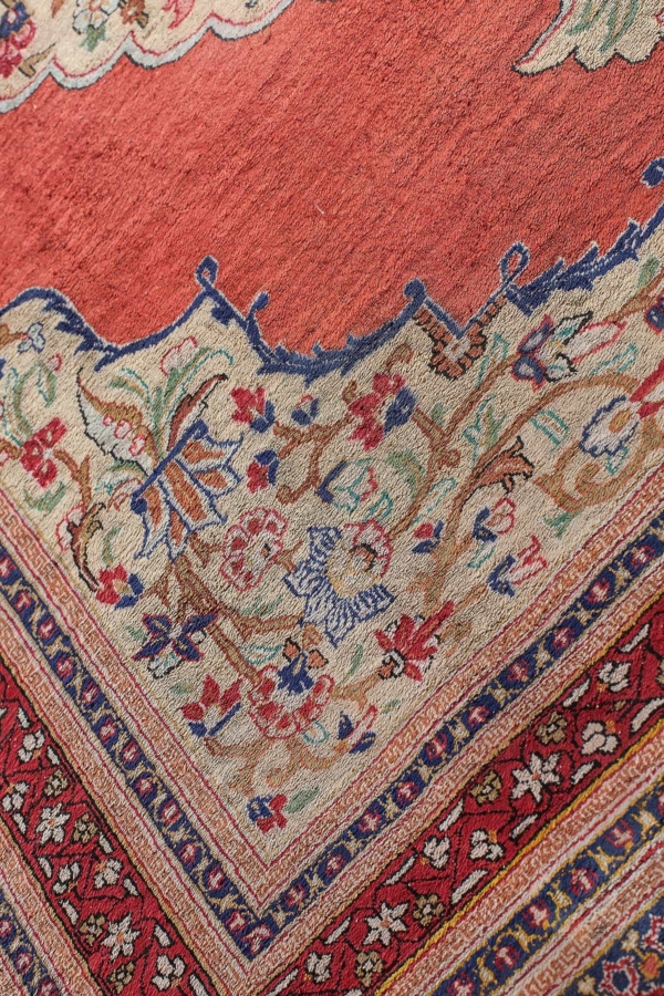 Signed Persian Qum Rug at Essie Carpets, Mayfair London