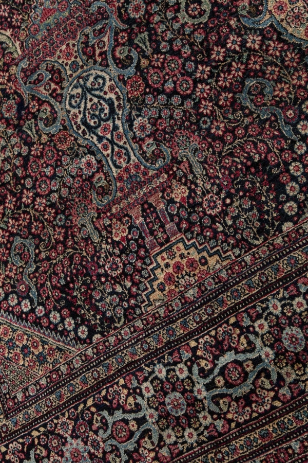 Very Fine, Antique Persian Tehran Rug at Essie Carpets, Mayfair London