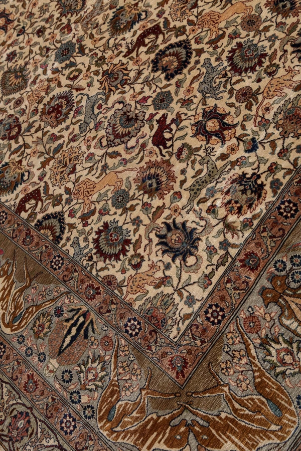 Very Fine Hereke Carpet at Essie Carpets, Mayfair London