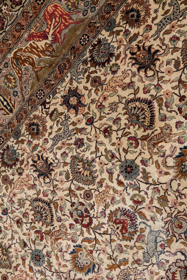 Very Fine Hereke Carpet at Essie Carpets, Mayfair London