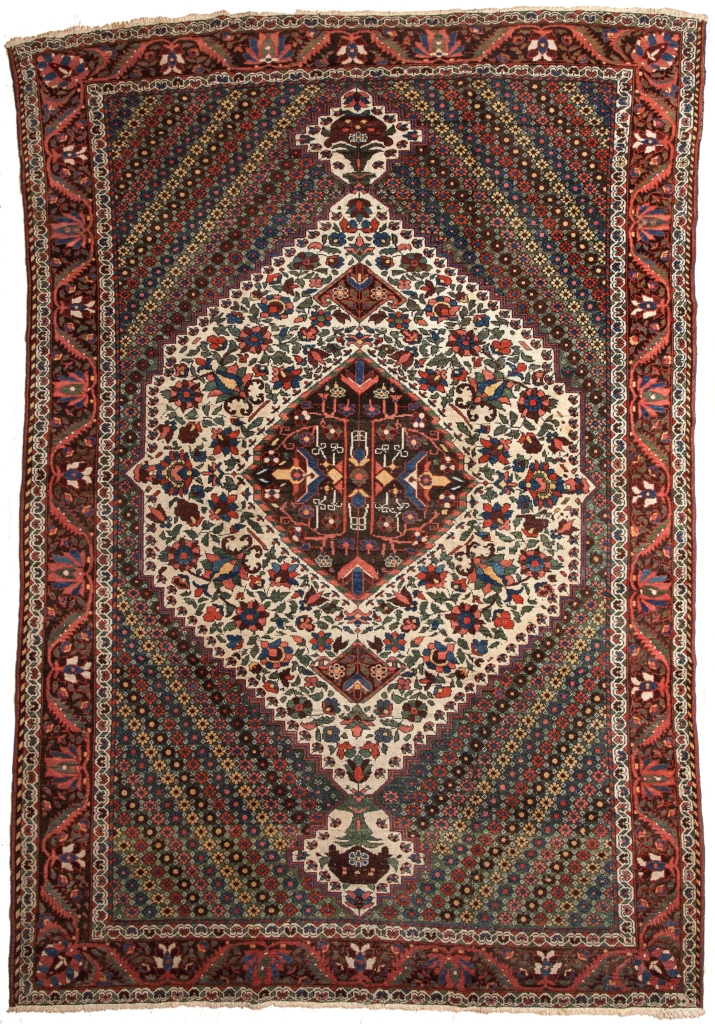 Old Bakhtiari  Kilim at Essie Carpets, Mayfair London