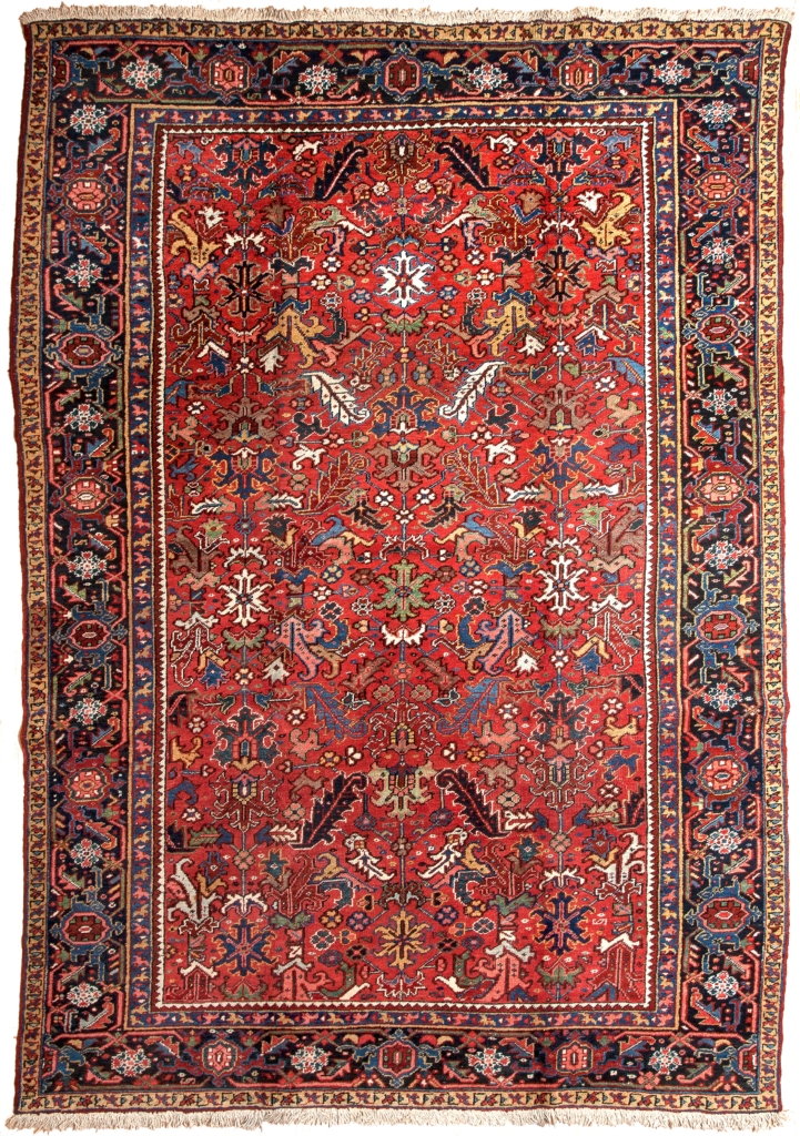 Persian Heriz Carpet at Essie Carpets, Mayfair London