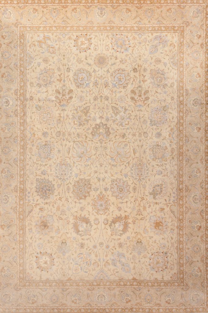 Fine Signed Persian Tabriz Carpet at Essie Carpets, Mayfair London