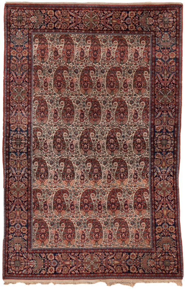 Persian Kashan Mostashem Rug at Essie Carpets, Mayfair London