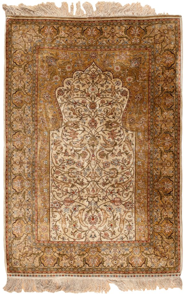 Extremely Fine Turkish Hereke Rug at Essie Carpets, Mayfair London