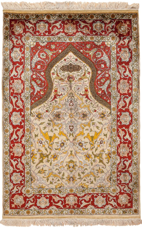 Fine Turkish Hereke Rug at Essie Carpets, Mayfair London