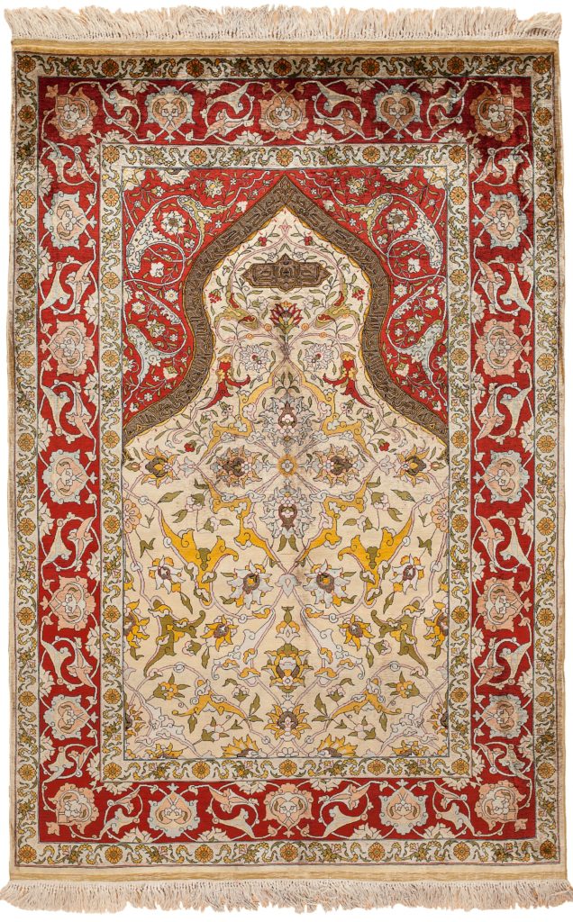 Fine Turkish Hereke Rug at Essie Carpets, Mayfair London