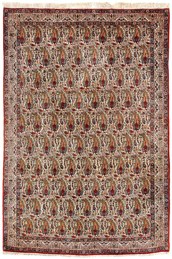 Fine Persian Qum Carpet at Essie Carpets, Mayfair London