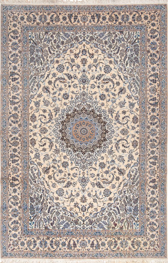 Extremely Fine,  Persian Nain Carpet at Essie Carpets, Mayfair London