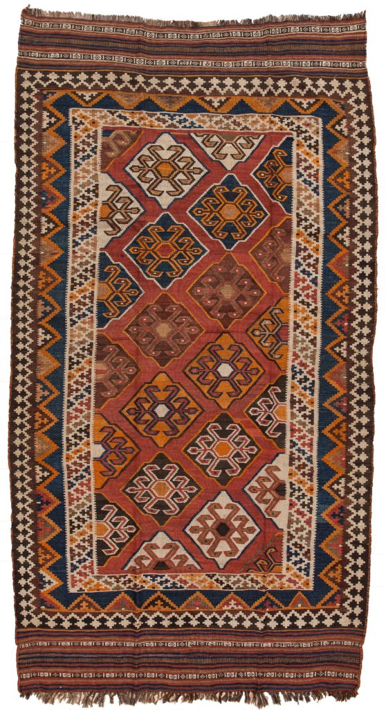 Turkish Qashqai Kilim Kilim at Essie Carpets, Mayfair London