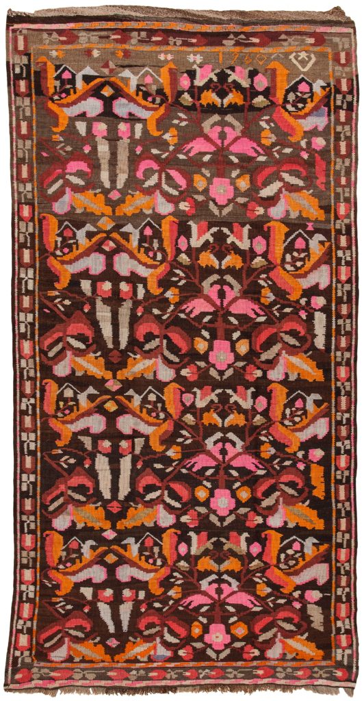 Dated Bessa Arabian Kilim Kilim at Essie Carpets, Mayfair London