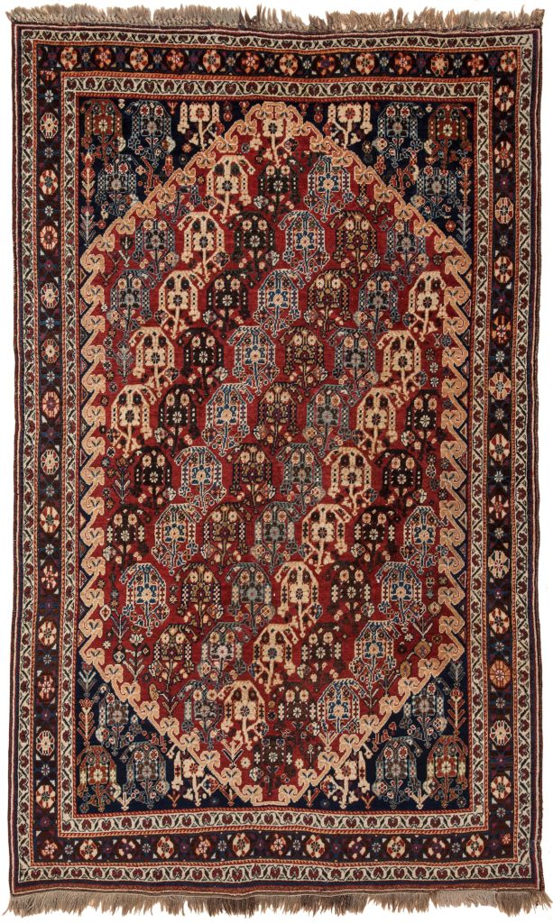 Old Persian Qashqai Rug at Essie Carpets, Mayfair London