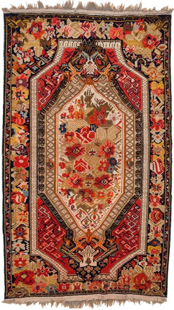 Russian Karabakh Rug at Essie Carpets, Mayfair London