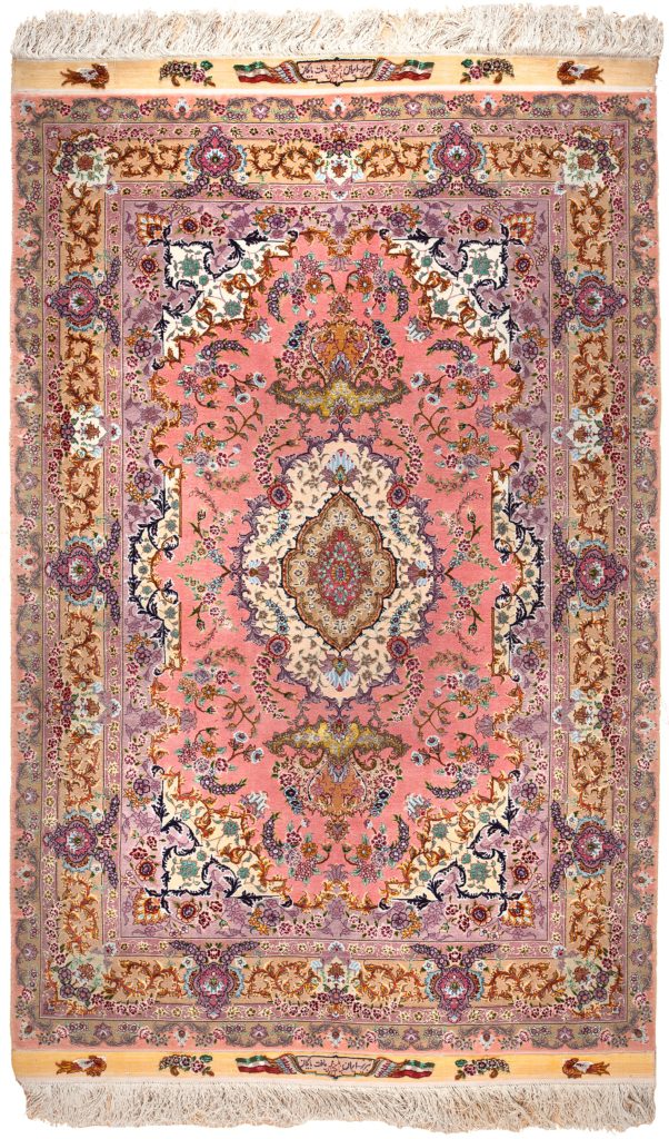 Fine Signed Tabriz Rug at Essie Carpets, Mayfair London