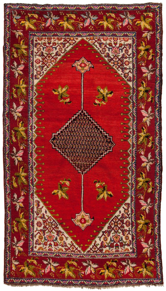 Old Russian Karabakh Rug at Essie Carpets, Mayfair London