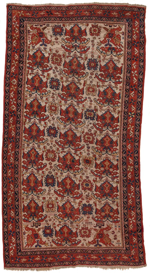 Antique Persian Afshar Rug at Essie Carpets, Mayfair London