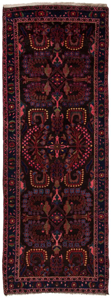 Old Persian Hamadan Runner at Essie Carpets, Mayfair London