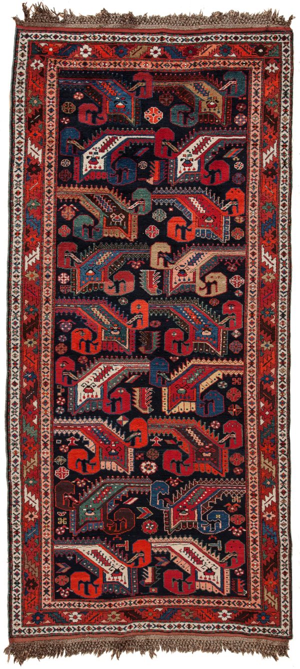 Caucasian Karabakh Runner at Essie Carpets, Mayfair London