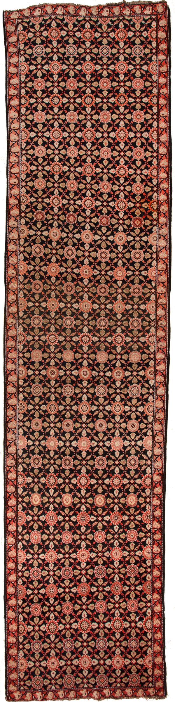 Old Caucasian Karabakh Runner at Essie Carpets, Mayfair London