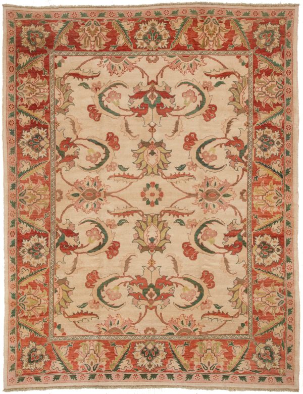 Afghan Zigler Carpet at Essie Carpets, Mayfair London