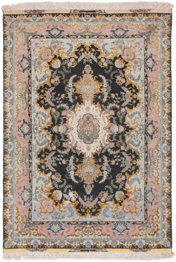 Very Fine Persian Tabriz Signed Rug at Essie Carpets, Mayfair London