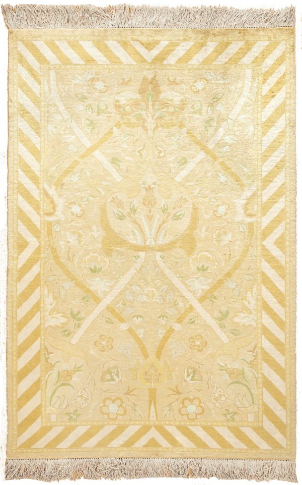 Very Fine Persian  William Morris Tabriz Signed Rug at Essie Carpets, Mayfair London