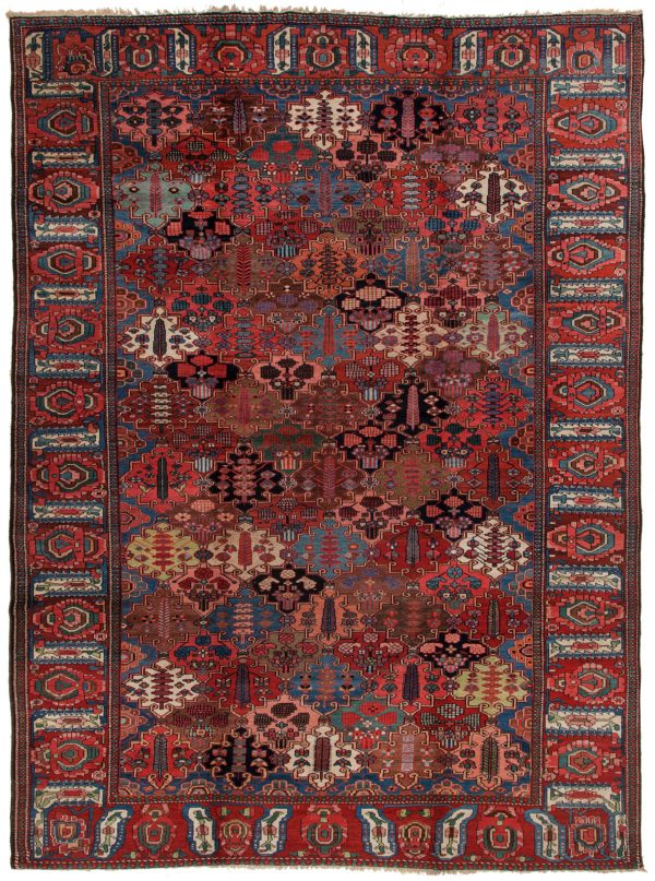 Persian Bakhtiari Carpet at Essie Carpets, Mayfair London