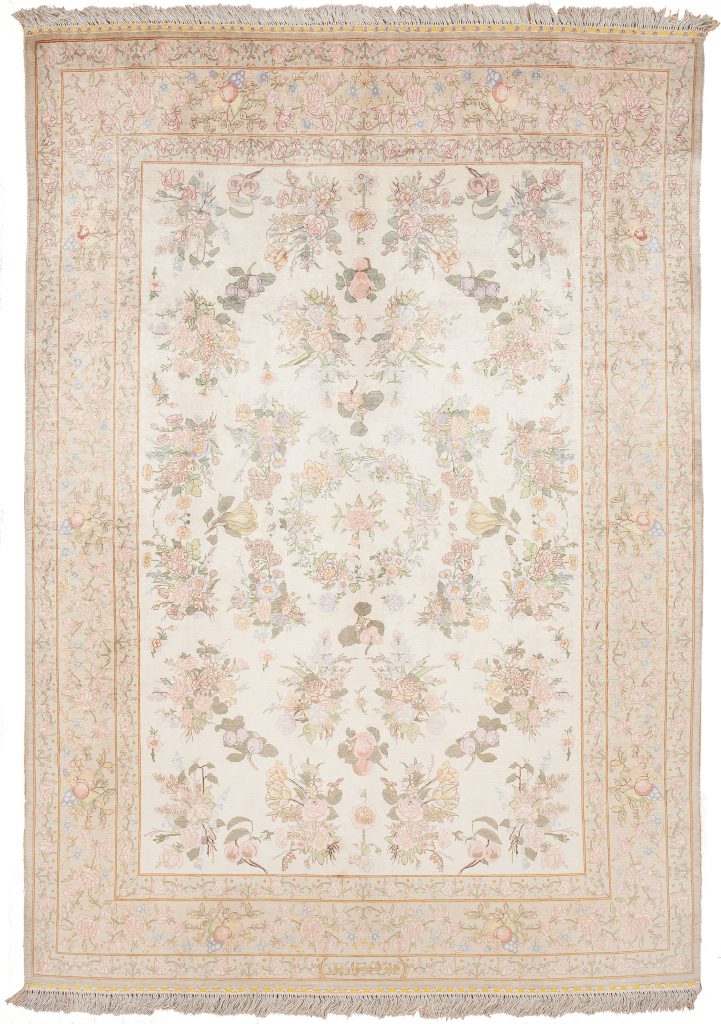 Extremely Fine Persian Tabriz Signed  Rug at Essie Carpets, Mayfair London