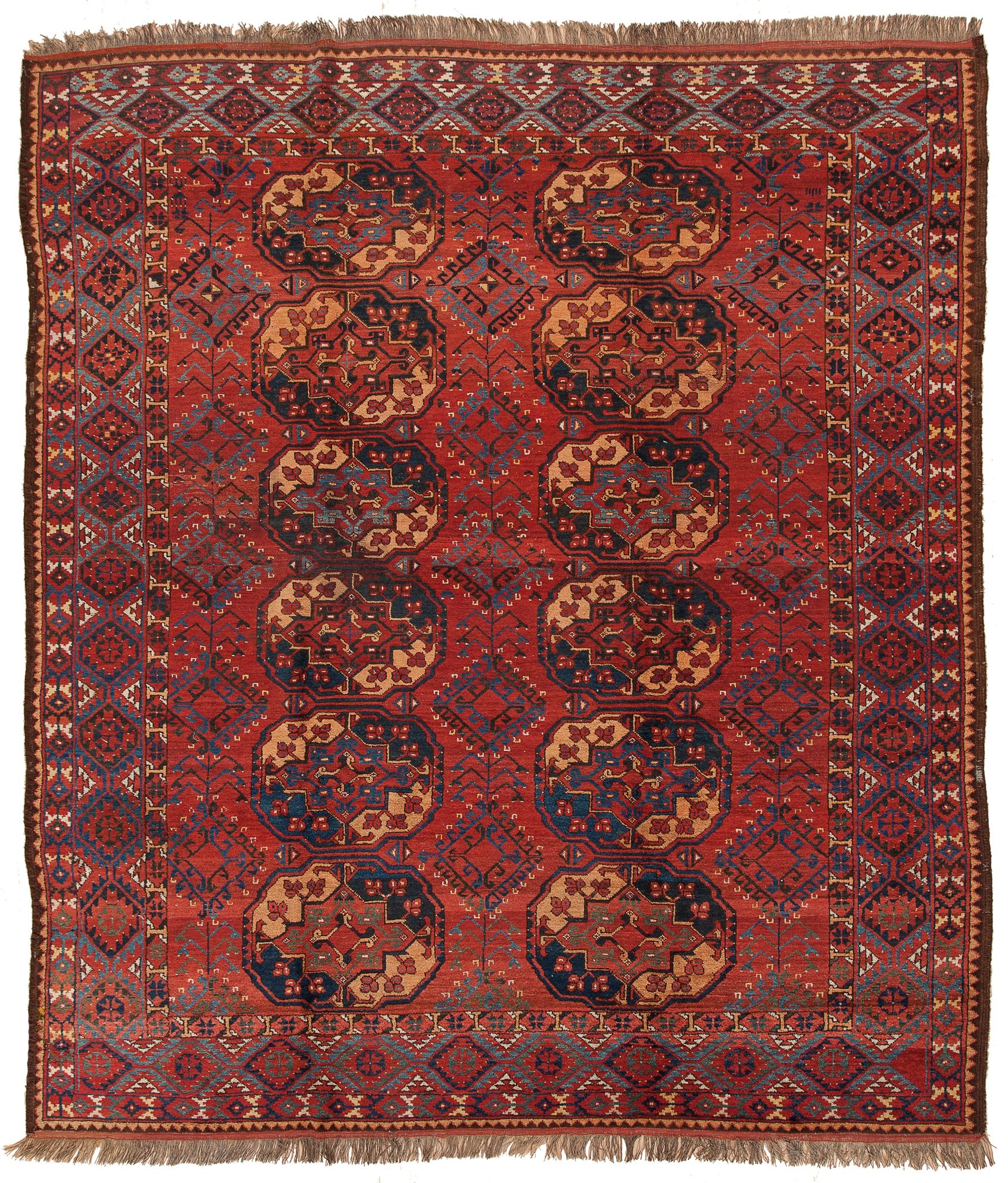Fine Antique Ersari Turkmen Rug
