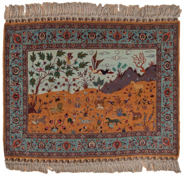 Old Persian Tehran Rug at Essie Carpets, Mayfair London