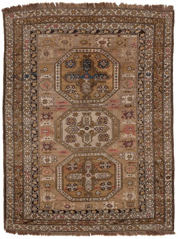 Old Caucasian Shirvan Rug at Essie Carpets, Mayfair London