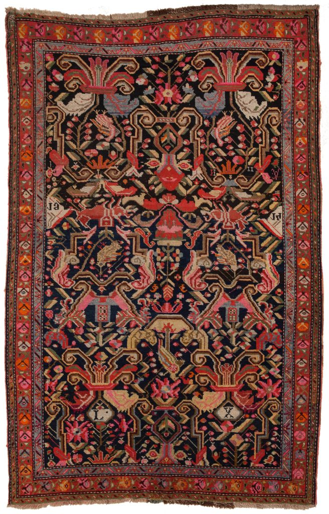Dated Karabakh Rug at Essie Carpets, Mayfair London