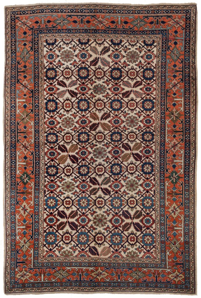 Old Russian Eirevan Rug at Essie Carpets, Mayfair London