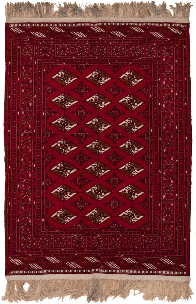 Persian Bukhara  Rug at Essie Carpets, Mayfair London