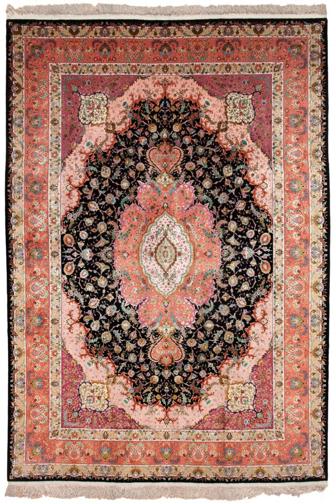 Very Fine Tabriz Carpet at Essie Carpets, Mayfair London