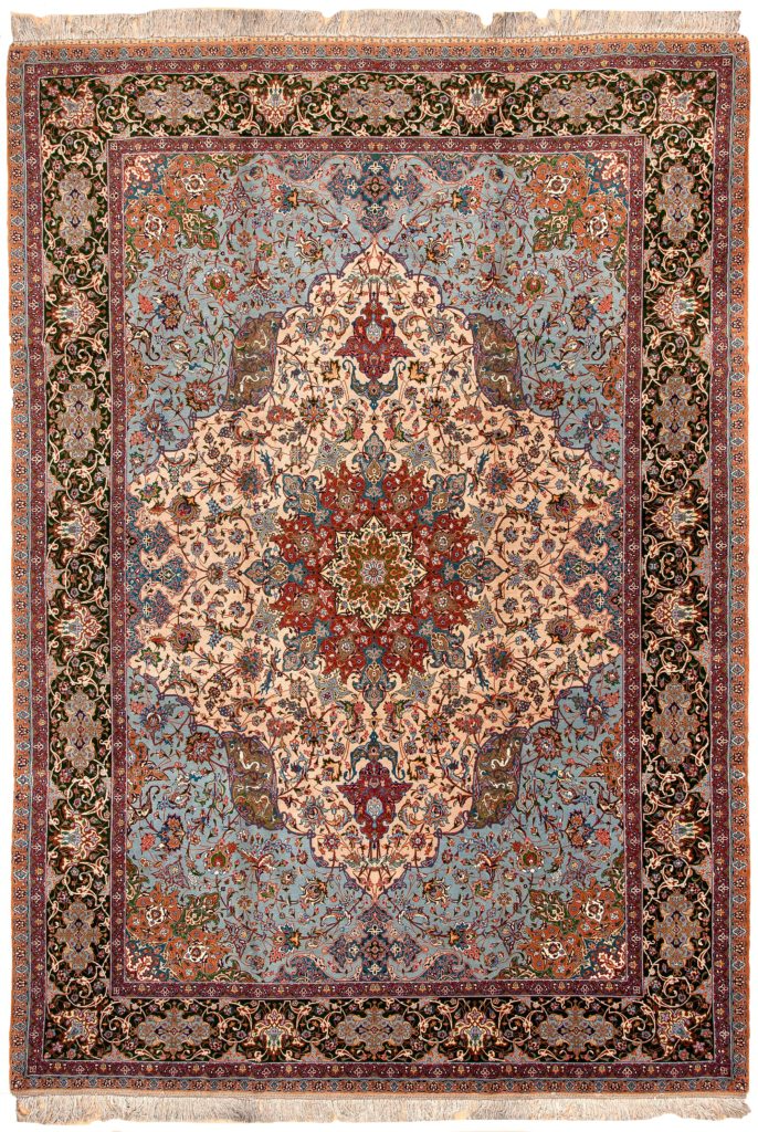 Amazing quality, very Fine Tabriz  Carpet at Essie Carpets, Mayfair London