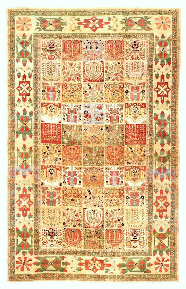 Persian Bakhtiari Extra Large Carpet at Essie Carpets, Mayfair London