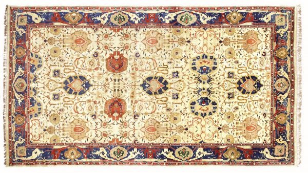 A Large Indian Agra Carpet