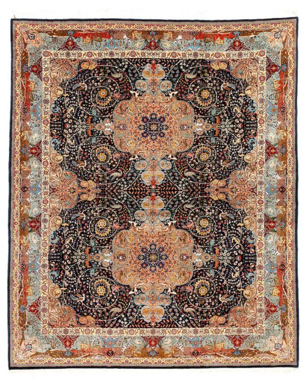 Fine Tabriz Extra Large Carpet at Essie Carpets, Mayfair London