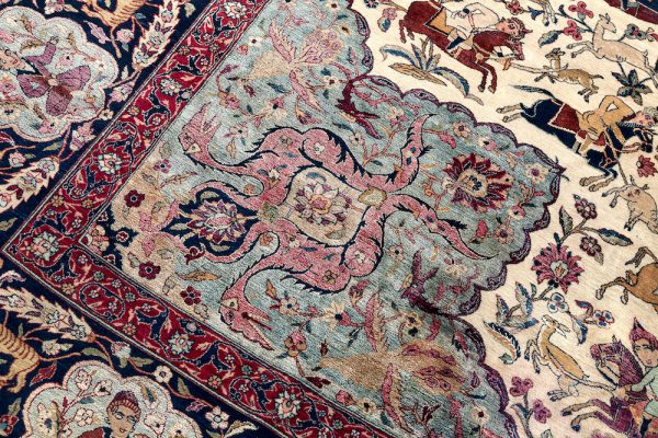 Exquisite Persian Tehran Carpet at Essie Carpets, Mayfair London