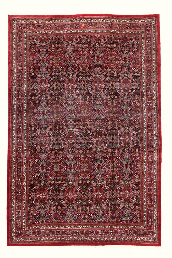 Signed Persian Birjand Extra Large Carpet at Essie Carpets, Mayfair London